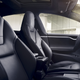 The Tesla Model S uses black seat belt buttons on U.S. spec models. Photo: Tesla
